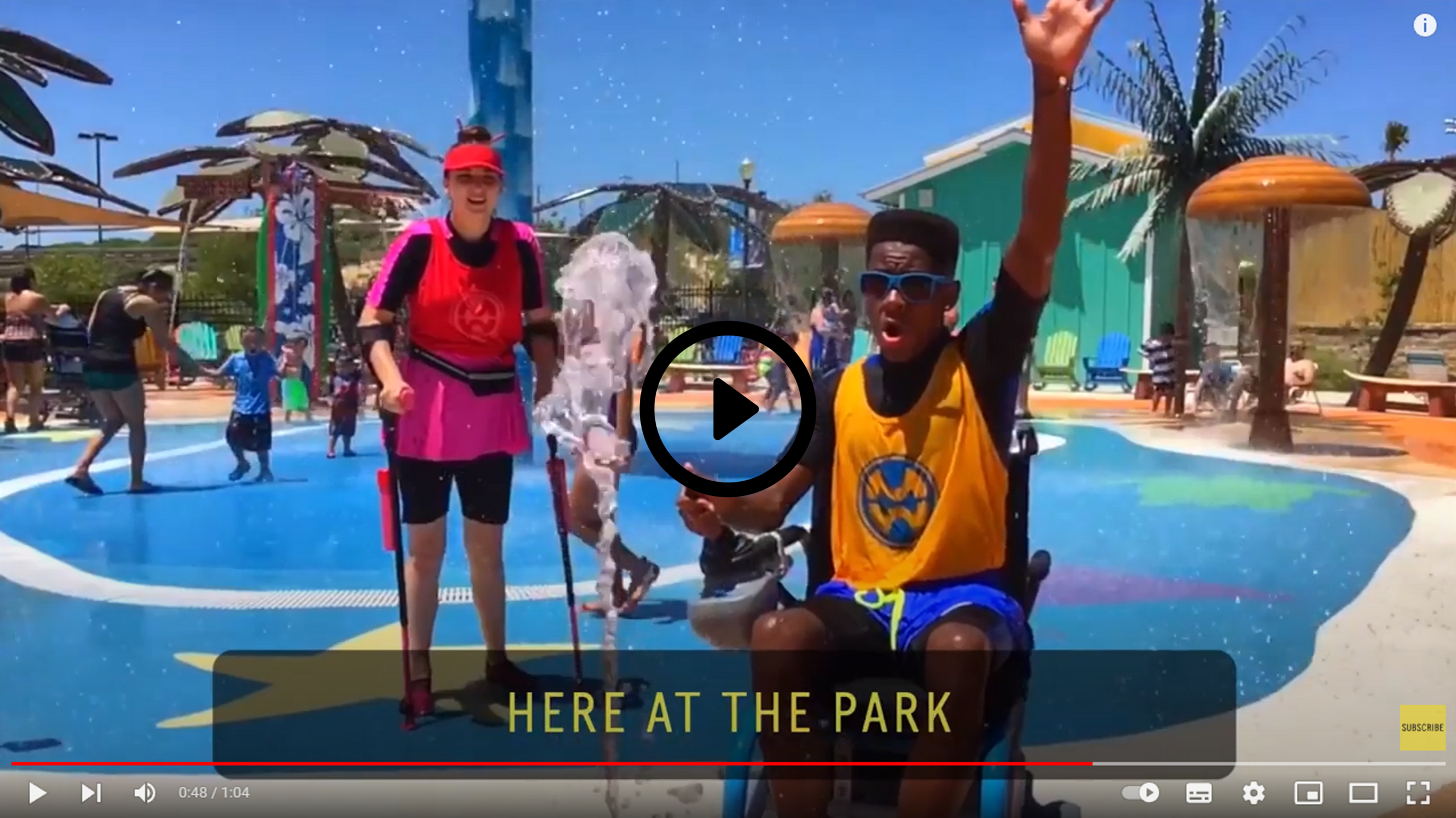 Wheelchair Water Park | Morgan’s Wonderland // 60 Second Docs Wheelchair Water Park | Morgan’s Wonderland // 60 Second Docs